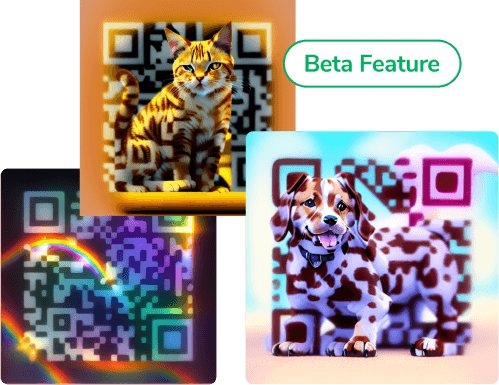 Image of AI generated QR code